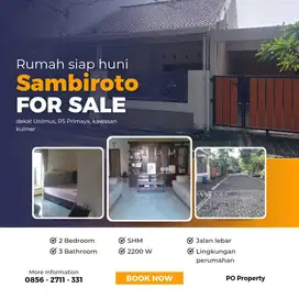 Rumah Bagus Siap Huni Sambiroto Dekat RSWN Jalan Fatmawati