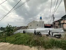 TANAH STRATEGIS PINGGIR JALAN RAME PEMUKIMAN