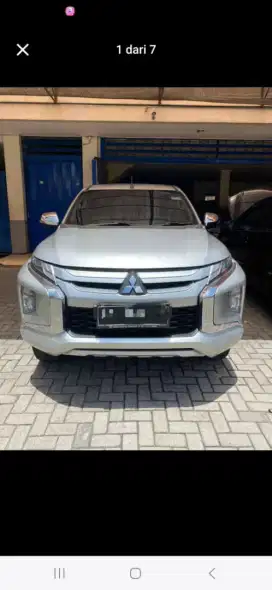 Mitsubishi Triton Exceed Double Cabin ' 2019 Silver Metalik, M/T 2.5cc