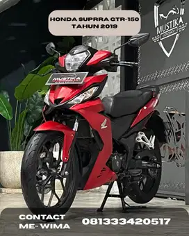 HONDA SUPRA GT-R 150 tahun 2019 - WIMA PUTRA S