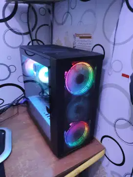 PC Gaming Intel i3 8100 + RX580 Windows 11 Original