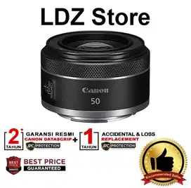Canon RF 50mm f1.8 STM Lensa Lens Kamera Camera Mirrorless Garansi Res