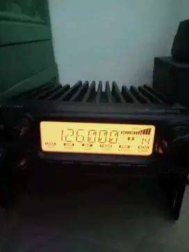 Rig icom ic - 2200 H airband air band radio stiker hitam
