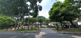 Tanah Dijual Tengah Kota Bogor Pinggir Jalan Raya Luas 1498 SHM