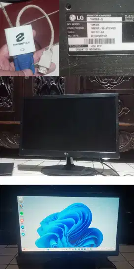 LG Monitor 19 inch tipe 19M38A