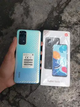 Redmi Note 11 NFC Ram 6+3/128Gb Fullset Mulus