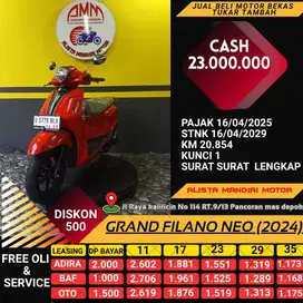 DP 1 JT / KM 20RB/ GRAND FILANO NEO 2024