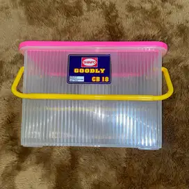 SHINPO Box Penyimpanan Kontainer Plastik 18 L Goodly Container Box