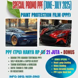Pasang PPF (paint protection film) Mobil