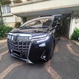 2020 Toyota Alphard 2.5 G MPV Black Hitam Tangan Pertama
