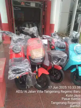 DIJUAL SEPEDA LISTRIK CASH/CREDIT