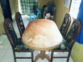 meja makan 1 set