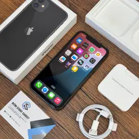 Iphone 11 64GB Black | iBox 

Noken, fullset, no minus, mulus banget