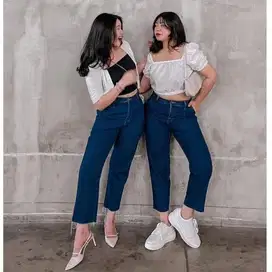 Celana Highwaits Jeans Ukr 28