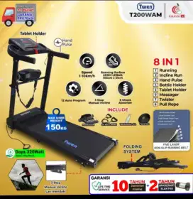 Trademill dan Alat Getar Lemak