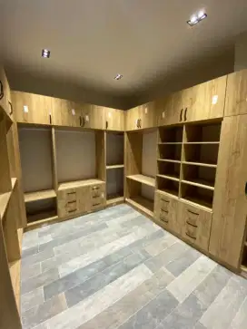 Wardrobe set minimalis - lemari pakaian