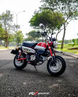 (Full Paper) Honda Monkey 125 Nik 2018 Warna Merah 400 KM The