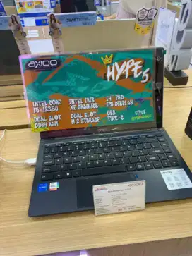Cicilan Bunga 0% Laptop Axioo Mybook Hype 5 256GB