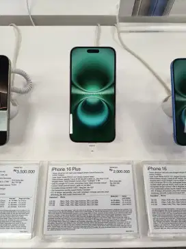 KREDIT IPHONE 16 PLUS PAKE PROMO BUNGA SPESIAL O% HOME CREDIT