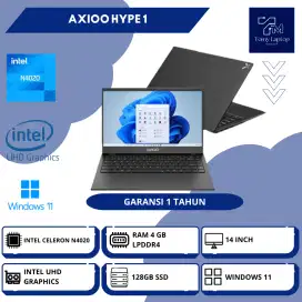 LAPTOP AXIOO HYPE 1 INTEL CELERON N4020 RAM 4GB SSD 128GB 14 INCH
