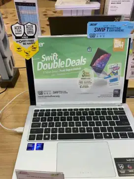 Cicilan Bunga 0%  Acer Swift Go 14 AI SFG14 512GB