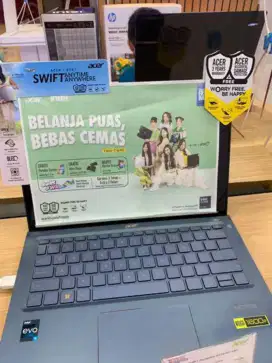 Cicilan Bunga 0% Acer Swift 5 Aerospace SF514 512GB