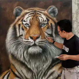 Lukisan harimau