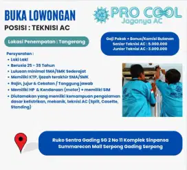 Lowongan Kerja Teknisi AC