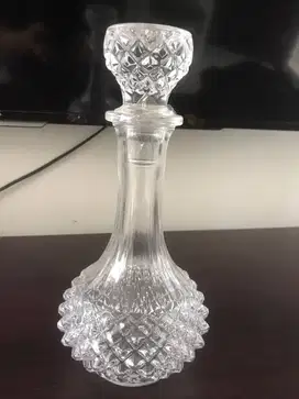 BOTOL LONGCHAMP DECANTER - CRYSTAL DÁRQUES– ORIGINAL – 750ML - NEW