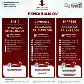 Pendirian CV Bandung