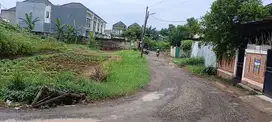 Jual tanah kosong 860 meter sertifikat