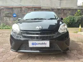 KM Rendah Toyota Agya 1.0 E Bensin-AT 2016 Hitam