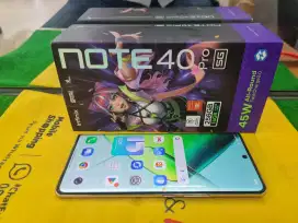 Infinix Note 40 pro 5G 8/256 gb mulus no minus lengkap