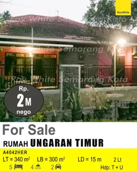 DIJUAL RUKO DI UNGARAN TIMUR A4042
