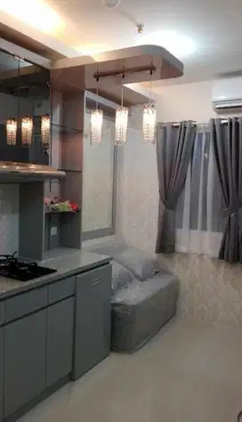 Tower Connecting Mall Green Pramuka Square 2Br Furnish Termurah
