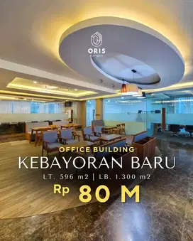 For Sale Gedung Kantor 5 Lantai Dekat Blok M, Exclusive Area