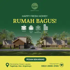 Happy Fresh Homey : Rumah Strategis di Salatiga Dekat Sekolah