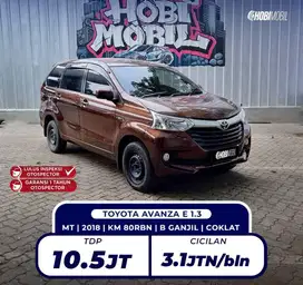 Toyota Avanza E 1.3 MT 2018