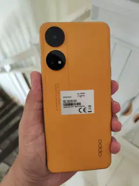 Hp Oppo Reno 8T 4G 8/256 mulus hp charger ori