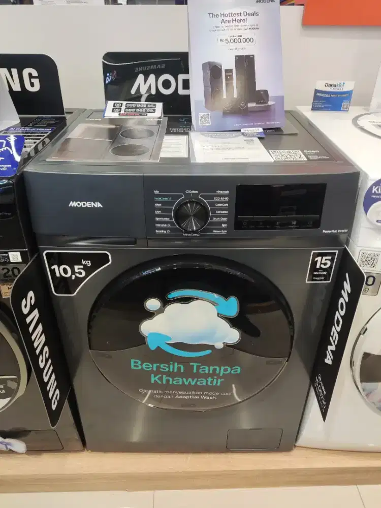 MESIN CUCI MODENA FRONT LOAD 10,5KG