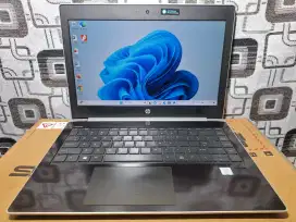 Laptop Hp Core i5 ram 8gb ssd keyboard nyala layar FHD fingerprint