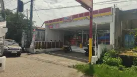 Tanah & Bangunan (Tersewa Alfamart) di Jl. Raya Bypass Krian Sidoarjo