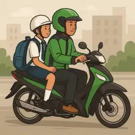 Membuka jasa antar jemput anak sekolah
