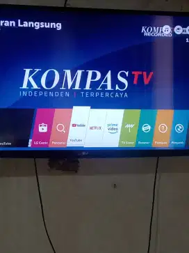 Bu tv smart LG 43 inch ada garis samar