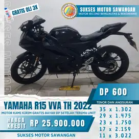 FREE OLI 3X DAN GARANSI SERVICE 1 THN YAMAHA R15 VVA TH 2022