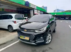 (KM40000)CHEVROLET TRAX 1.4AT PREMIER BENSIN NIK 2018 SUNROOF KMRENDAH