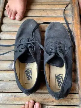 sepatu vans full black