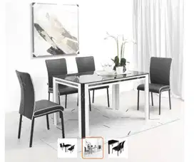 Set Kursi Meja Makan / Dining Table Set beli dari Informa