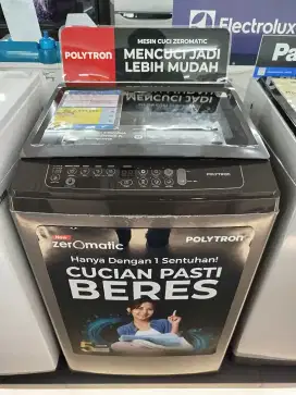 PROMO Mesin Cuci Top Load Polytron 7 KG Cicilan Tanpa DP Bunga 0%