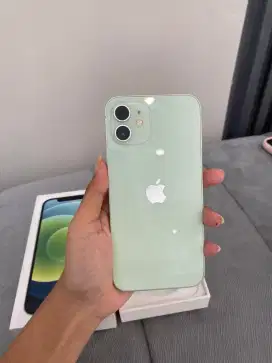 jual iphone 12 green 128GB SECOND IBOX